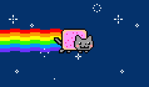 今年2月份,这张Nyan Cat的GIF动图卖了580,000美元。任何人都可以复制这张动图,但它的NFT售价却有约375万人民币。
今年2月份,这张Nyan Cat的GIF动图卖了580,000美元。任何人都可以复制这张动图,但它的NFT售价却有约375万人民币。