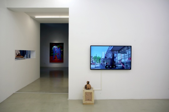 张心一“等待戈多”,Tong Gallery展览现场
张心一“等待戈多”,Tong Gallery展览现场