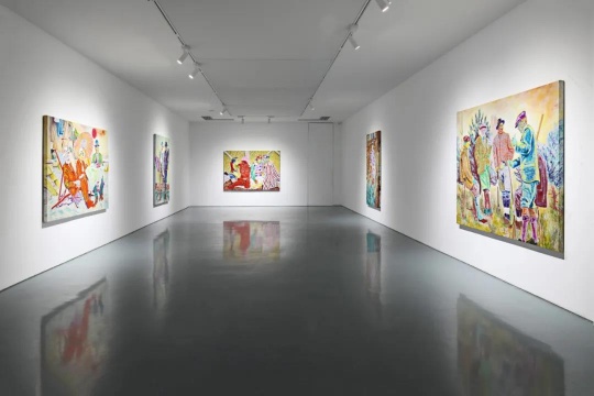 法利·阿吉拉尔“纸老虎”展览现场
法利·阿吉拉尔“纸老虎”展览现场