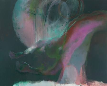 《夏日起的褶皱》 200x250cm 布面油画 2021
《夏日起的褶皱》 200x250cm 布面油画 2021