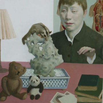 汪翀 《新宠》 61x61cm 布面油画 2021
汪翀 《新宠》 61x61cm 布面油画 2021
