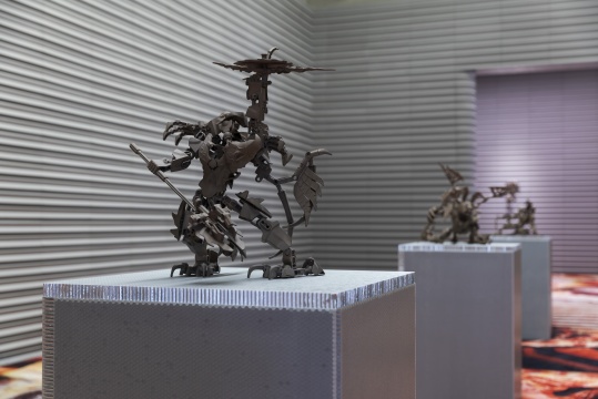英格夫·霍伦个展“异物碎片”展览现场,X美术馆
英格夫·霍伦个展“异物碎片”展览现场,X美术馆