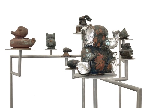 李景湖 《现在考古(东莞)No.3》 82×88×88cm 青铜、不锈钢 2016
李景湖 《现在考古(东莞)No.3》 82×88×88cm 青铜、不锈钢 2016