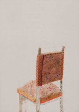 《椅子》 42x29.7cm 木板丙烯 2019
《椅子》 42x29.7cm 木板丙烯 2019