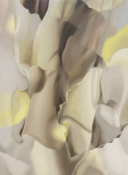 许丹青 《被风吹起 1》 140×100cm 亚克力布面丙烯 2021
许丹青 《被风吹起 1》 140×100cm 亚克力布面丙烯 2021