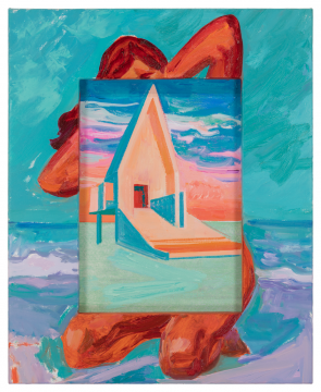 李青 《阿那亚》80×65×3.5cm 布面油画 2018-2021
李青 《阿那亚》80×65×3.5cm 布面油画 2018-2021