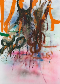 仇晓飞 《Tape Junk No. 3》 280×200cm 布上丙烯 2015 ©艺术家和佩斯画廊
仇晓飞 《Tape Junk No. 3》 280×200cm 布上丙烯 2015 ©艺术家和佩斯画廊