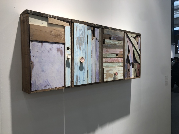 北京公社展位现场,王礼军作品
北京公社展位现场,王礼军作品