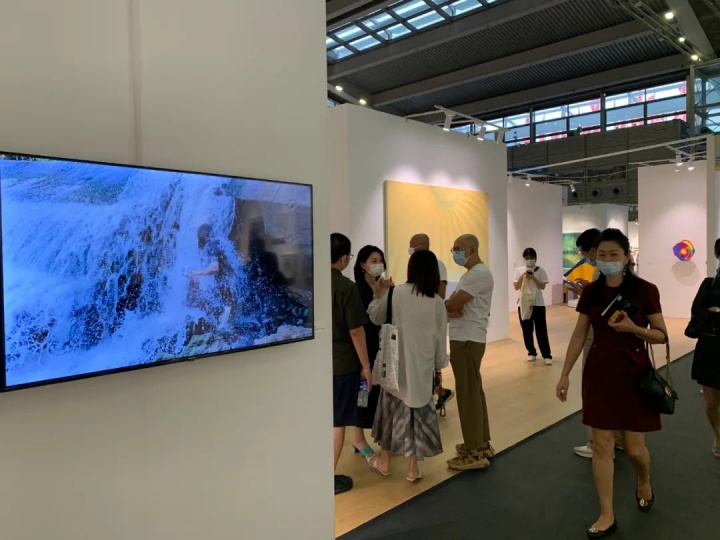 红树林画廊展位现场
红树林画廊展位现场