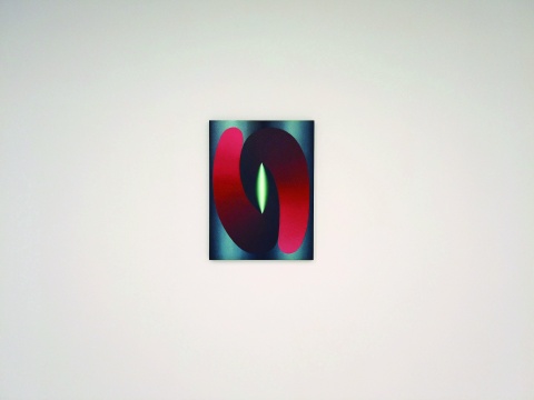 洛伊·霍洛韦尔 《红与蓝的相交》 71.1×53.3cm 布面油画 2015
洛伊·霍洛韦尔 《红与蓝的相交》 71.1×53.3cm 布面油画 2015