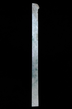 《铁杆》 翡翠 61x4x1.7cm 175g 2021
《铁杆》 翡翠 61x4x1.7cm 175g 2021