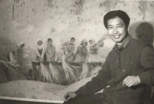 马常利创作油画《秋歌》
马常利创作油画《秋歌》