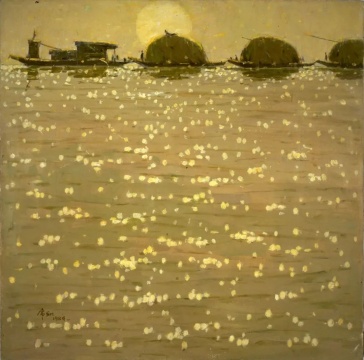 收获时节 80cmX80cm 1984 亚麻布油画 马常利 中国美术馆藏
收获时节 80cmX80cm 1984 亚麻布油画 马常利 中国美术馆藏