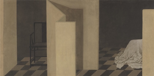 徐累 《迷失》 65×130.5cm 纸本 2004
徐累 《迷失》 65×130.5cm 纸本 2004