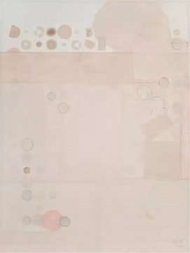 梁铨 《冷泉之三》 122×92cm. 茶、色、墨宣纸拼贴于亚麻布 2013
梁铨 《冷泉之三》 122×92cm. 茶、色、墨宣纸拼贴于亚麻布 2013