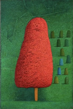 张弓 《12块石头1》 30×20cm 布面油画 2021
张弓 《12块石头1》 30×20cm 布面油画 2021