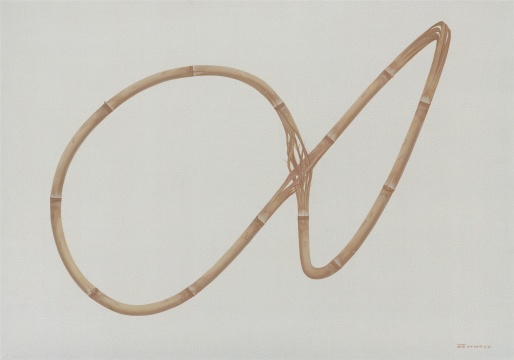 吴笛笛《∞》200×140cm 布面油画 2020
吴笛笛《∞》200×140cm 布面油画 2020
