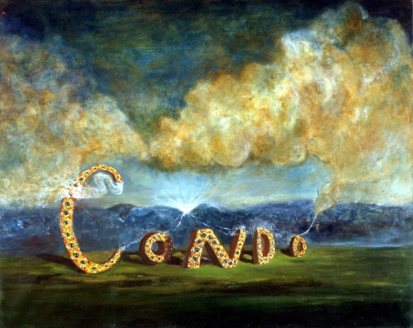 乔治·康多 《造云者》 66x81.3cm 布面油彩 1984
© 乔治·康多,艺术家收藏,摄影:马丁·帕塞基安
乔治·康多 《造云者》 66x81.3cm 布面油彩 1984
© 乔治·康多,艺术家收藏,摄影:马丁·帕塞基安