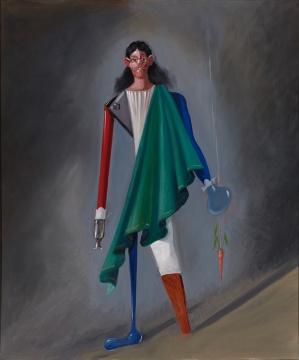 乔治·康多 《洋基歌》 152.4 × 127cm 布面油彩 2003
© 乔治·康多,私人收藏,摄影:马丁·帕塞基安
乔治·康多 《洋基歌》 152.4 × 127cm 布面油彩 2003
© 乔治·康多,私人收藏,摄影:马丁·帕塞基安
