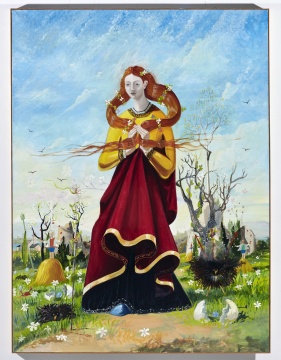 乔治·康多《交互现实 》200x149.86cm 布面油彩 1994
© 乔治·康多,私人收藏,艺术家提供
乔治·康多《交互现实 》200x149.86cm 布面油彩 1994
© 乔治·康多,私人收藏,艺术家提供