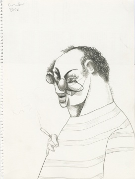 乔治·康多《无题》 33.7 x 25.4 cm 纸本炭笔 2006
© 乔治·康多,私人收藏,摄影:乔治·康多工作室
乔治·康多《无题》 33.7 x 25.4 cm 纸本炭笔 2006
© 乔治·康多,私人收藏,摄影:乔治·康多工作室