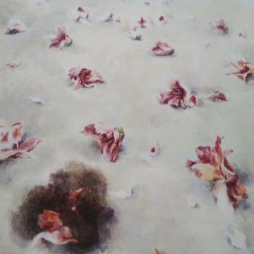《元朗的木棉》 110×110cm 纸本水彩 2018
《元朗的木棉》 110×110cm 纸本水彩 2018