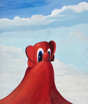 乔治·康多《大红》254 x 212.1 x 3.2 cm 布面油彩 1997
©乔治·康多,私人收藏,摄影:马丁·帕塞基安
乔治·康多《大红》254 x 212.1 x 3.2 cm 布面油彩 1997
©乔治·康多,私人收藏,摄影:马丁·帕塞基安
