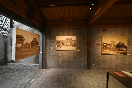 第一部分“消逝的老北京城”展览现场
第一部分“消逝的老北京城”展览现场