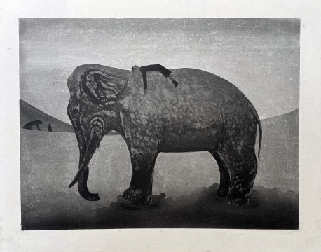 王岩 《芒种》 58×44cm 水印木刻 2021
王岩 《芒种》 58×44cm 水印木刻 2021