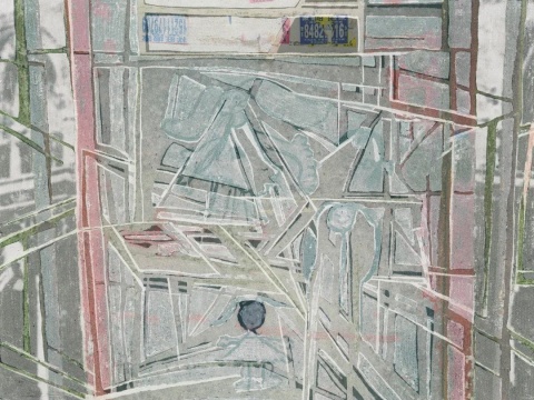 常颢然,《无题(消失)A Kid's Painting》,2018,收藏级打印手工刻划,40x30 cm,AArt 城市创新秀2021参展作品
常颢然,《无题(消失)A Kid's Painting》,2018,收藏级打印手工刻划,40x30 cm,AArt 城市创新秀2021参展作品