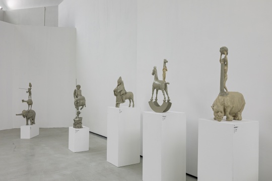 冯陆作品展览现场
冯陆作品展览现场
