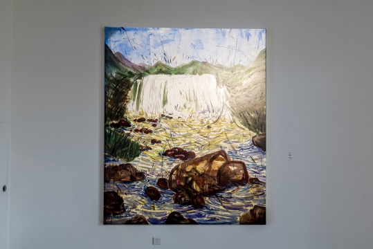 刘彦瑢作品展览现场
刘彦瑢作品展览现场