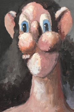 乔治·康多 《夜间肖像》152.7 x 121.7cm 压克力 画布 2001
估价：4,800,000 - 6,800,000港元

