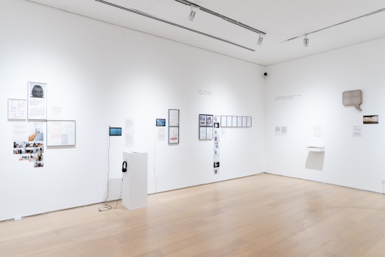 “施勇:向内,直至消失”展览现场二层,香格纳画廊
“施勇:向内,直至消失”展览现场二层,香格纳画廊