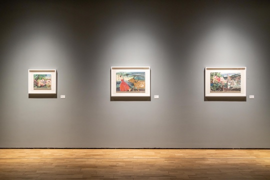 “花开富贵——梁缨作品展”展览现场,龙美术馆(西岸馆),上海,2021,摄影:shaunley
“花开富贵——梁缨作品展”展览现场,龙美术馆(西岸馆),上海,2021,摄影:shaunley
