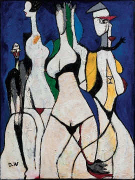 《2021-无题》 160 × 120 cm 布面油画 2021
《2021-无题》 160 × 120 cm 布面油画 2021