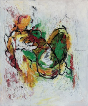 《洛杉矶抽象3号》 183 × 152 cm 布面油画 2015-2016
《洛杉矶抽象3号》 183 × 152 cm 布面油画 2015-2016