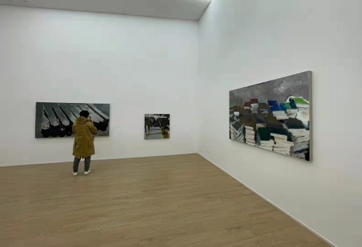 “李易纹:湍流”,墨方Mocube展览现场
“李易纹:湍流”,墨方Mocube展览现场