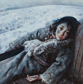 艾轩 《静静的冻土带》 90×90cm 布面油画  1992

RMB: 2,800,000 - 3,800,000 
