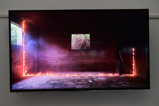 厉槟源 作品展览现场
厉槟源 作品展览现场