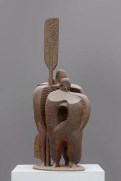 陈克,《老桨》,铸铜,35×40×79cm,2005年
陈克,《老桨》,铸铜,35×40×79cm,2005年