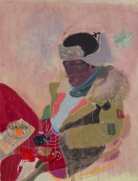王玉平 《梦阳、落花诗》 210x160cm 布面丙烯、油画棒 2018-2021
王玉平 《梦阳、落花诗》 210x160cm 布面丙烯、油画棒 2018-2021
