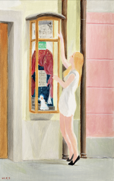 武艺 《清晨》32 × 22.5 cm 布面油画 2013
武艺 《清晨》32 × 22.5 cm 布面油画 2013