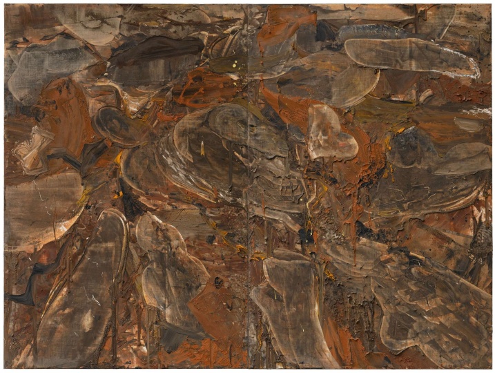 刘商英《荒原计划5号》 240×320cm 布面油画 2019
刘商英《荒原计划5号》 240×320cm 布面油画 2019