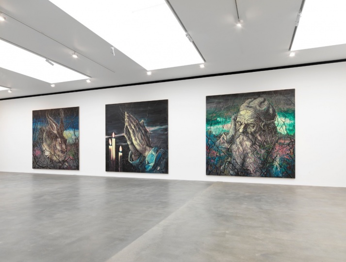 “曾梵志”展览现场 伦敦高古轩画廊 2012-2013
“曾梵志”展览现场 伦敦高古轩画廊 2012-2013