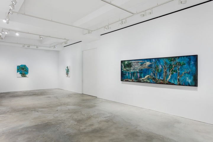 曾梵志个展现场  HAUSER&WIRTH画廊（香港）  2018
