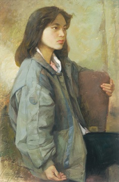 宫立龙《芙蓉》79×55cm 纸本水粉 1990
宫立龙《芙蓉》79×55cm 纸本水粉 1990
