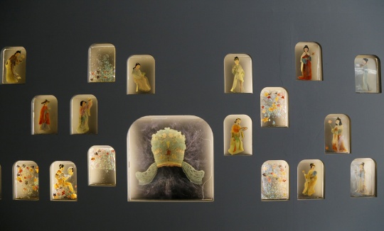 “王依雅:繁空录”展览现场
“王依雅:繁空录”展览现场