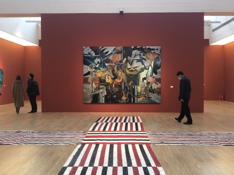 东南亚艺术群展“坠落”现场
东南亚艺术群展“坠落”现场