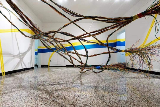 “立交”展览现场
“立交”展览现场
